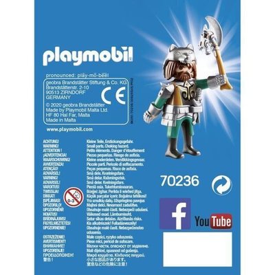 70236 PLAYMOBIL Playmo-Friends Wolfskrijger