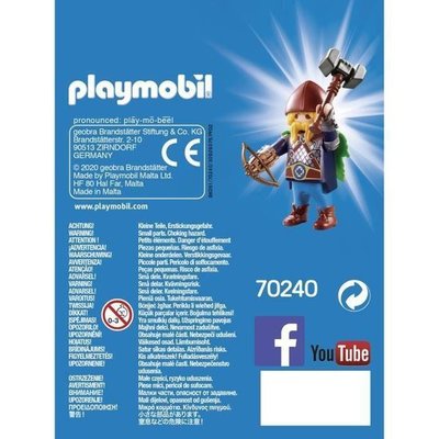 70240 PLAYMOBIL Playmo-Friends Dwergenkrijger