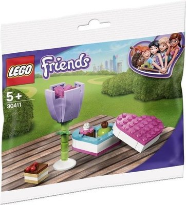 30411 LEGO Friends Snoepdoos en Bloem (Polybag)