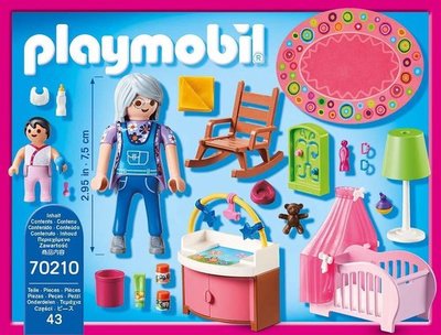 70210 PLAYMOBIL Dollhouse Babykamer