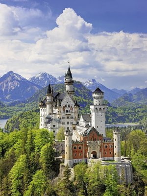 136810 Ravensburger puzzel Neuschwanstein 500 stukjes