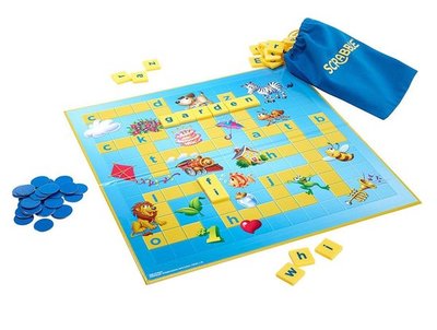 61351 Mattel Scrabble Junior Kinderspel