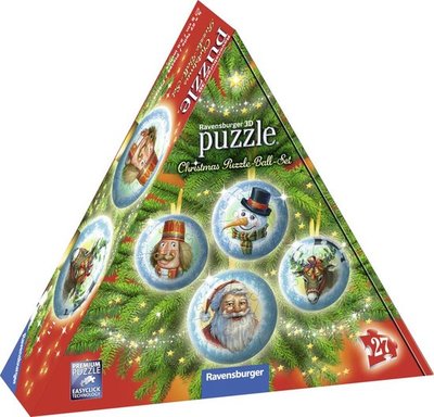 116782 Ravensburger 3D Puzzel Kerstballen Puzzleball set 