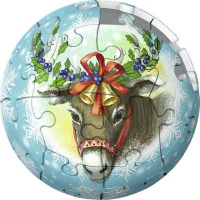 116782 Ravensburger 3D Puzzel Kerstballen Puzzleball set 