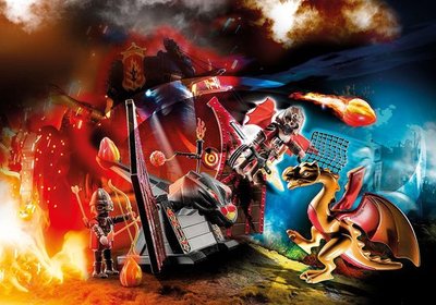70226 PLAYMOBIL Novelmore Burnham Raiders met gouden draak