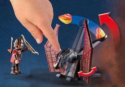 70226 PLAYMOBIL Novelmore Burnham Raiders met gouden draak
