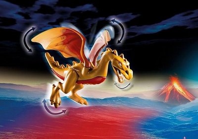 70226 PLAYMOBIL Novelmore Burnham Raiders met gouden draak