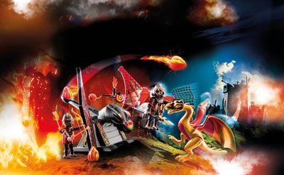 70226 PLAYMOBIL Novelmore Burnham Raiders met gouden draak