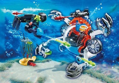 70003 PLAYMOBIL Top Agents Spy Team Bemande onderwaterrobot