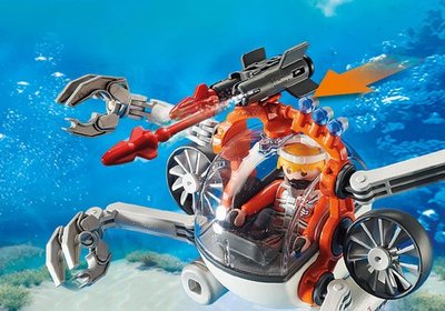 70003 PLAYMOBIL Top Agents Spy Team Bemande onderwaterrobot