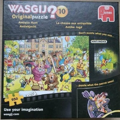 81804 Jumbo Puzzel Wasgij Original 10 Antiekjacht! 950 stukjes