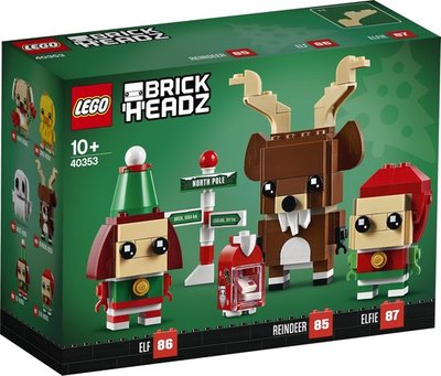 40353 LEGO BrickHeadz Rendier, Elf en Elfie
