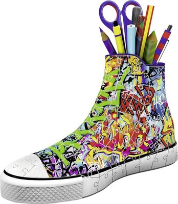 125357 Ravensburger Sneaker Grafitti Print 3D puzzel 108 stukjes