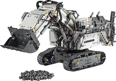 42100 Lego Technic Liebherr R 9800 Graafmachine