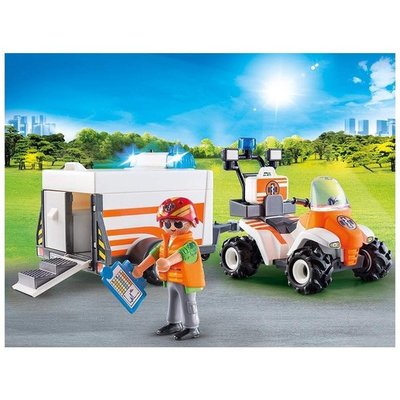 70053 PLAYMOBIL City Life Eerste hulp quad met trailer