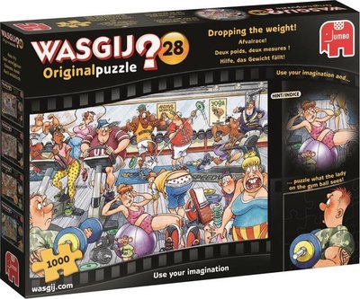 19156 Jumbo Puzzel Wasgij Original 28 Afvalrace! 1000 Stukjes