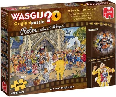 19176 Jumbo Puzzel Wasgij Retro Original 4 1000 stukjes