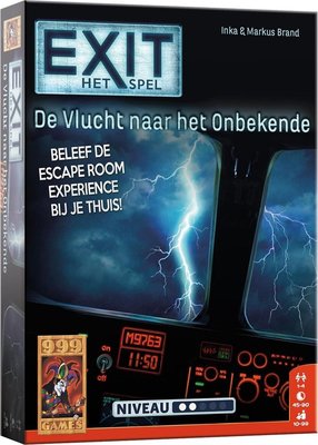 999Games EXIT De vlucht naar het onbekende Breinbreker Escape Room Bordspel