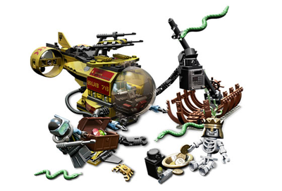 7776 LEGO Aqua Raiders: Het Scheepswrak