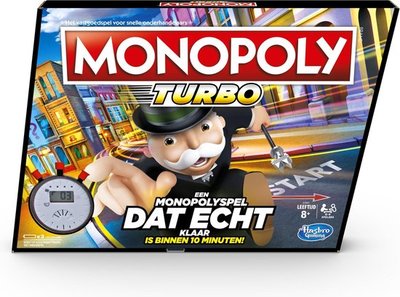 38147 Monopoly Turbo Bordspel