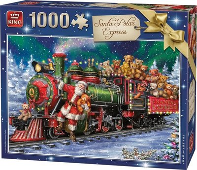 05681 King Puzzel Santa Polar Express 1000 Stukjes