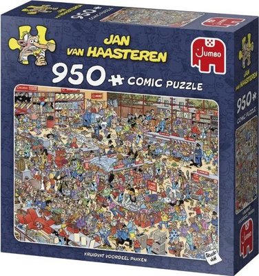 81615 Jumbo Puzzel Jan van Haasteren Kruidvat Voordeel Pakken 950 Stukjes