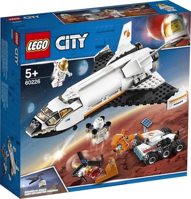 60226 LEGO City Ruimtevaart Mars Onderzoeksshuttle