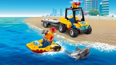 60286 LEGO City ATV Strandredding