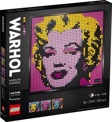 31197 LEGO Art Andy Warhol's Marilyn Monroe