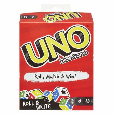 24353 Mattel Uno Roll & Write Dice Game
