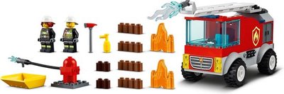 60280 LEGO 4+ City Brandweer Ladderwagen