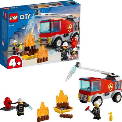 60280 LEGO 4+ City Brandweer Ladderwagen