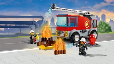 60280 LEGO 4+ City Brandweer Ladderwagen