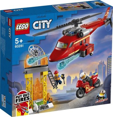 60281 LEGO City Brandweer Reddingshelikopter