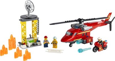 60281 LEGO City Brandweer Reddingshelikopter