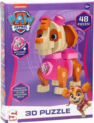 53011 Paw Patrol foampuzzel 3D Skye