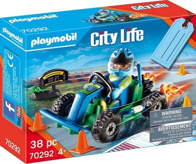 70292 PLAYMOBIL City Life Cadeauset Kart Race