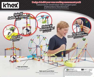 40429 K'NEX Thrill Ride - Amusementenpark in een doos! - Bouwset