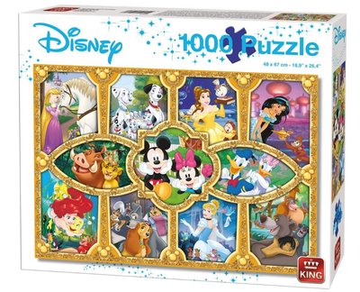 05279 King Disney Puzzel Magical Moments 1000 Stukjes