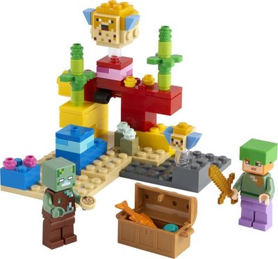 21164 LEGO Minecraft Het Koraalrif