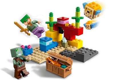 21164 LEGO Minecraft Het Koraalrif