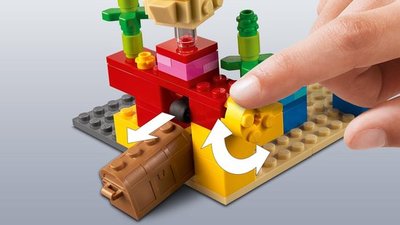 21164 LEGO Minecraft Het Koraalrif