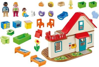 70129 PLAYMOBIL 1.2.3 Woonhuis