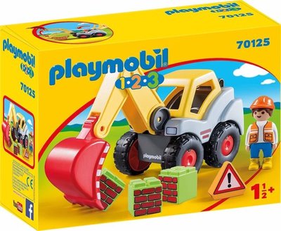 70125 PLAYMOBIL 1.2.3 Graaflader