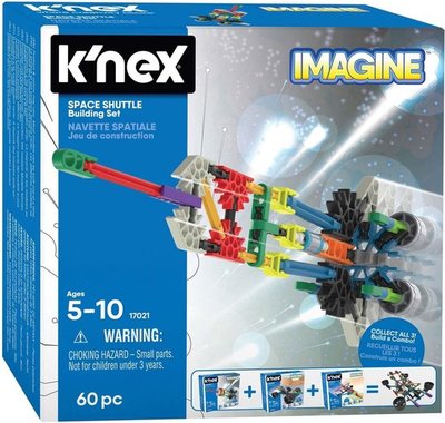 17021 K'NEX Space Shuttle Bouwset 60 onderdelen