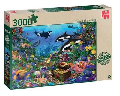 81864 Jumbo Jewels Of The Deep Puzzel 3000 Stukjes