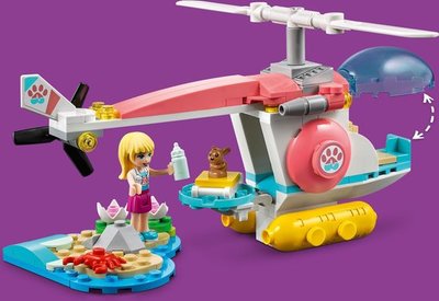 41692 LEGO Friends Dierenkliniek Reddingshelikopter