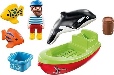 70183 PLAYMOBIL 1.2.3 Vissersboot