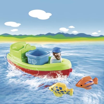 70183 PLAYMOBIL 1.2.3 Vissersboot