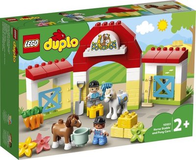 10951 LEGO DUPLO Paardenstal en Pony's Verzorgen 